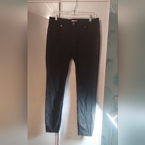 Ted Baker Black slim fit medium rise Denim Jeans sz 30 - Picture 1 of 4